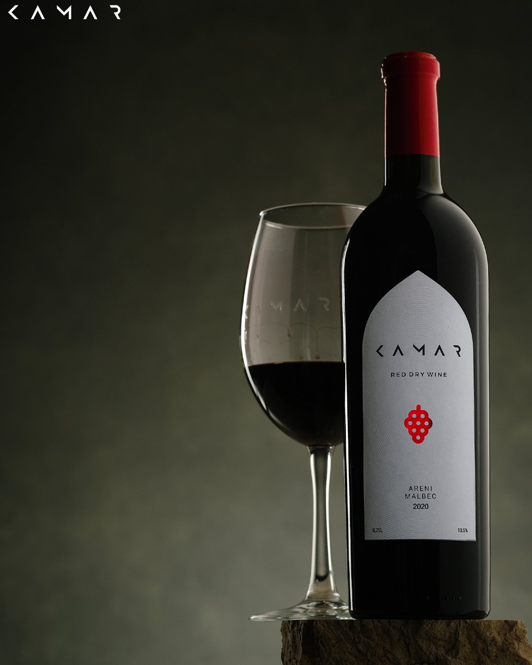 Kamar Red Dry Malbec 750ml - Azorah Wines