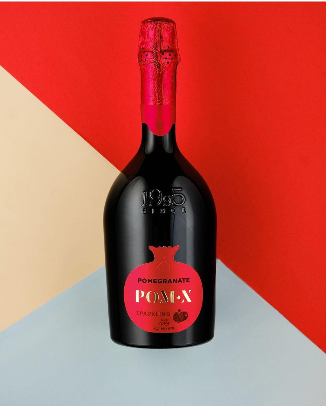 Pom-X Pomegranate Semi-Sweet Sparkling 750ml - Azorah Wines